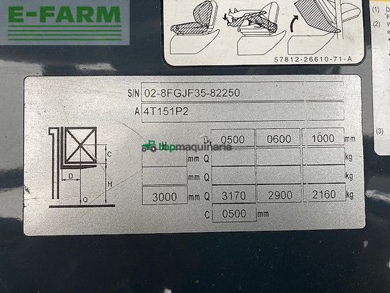 Elevadora - Toyota - 02-8fgjf35