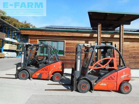 Elevadora - Linde - h25d-01 triplex 4,7m + ss + zv