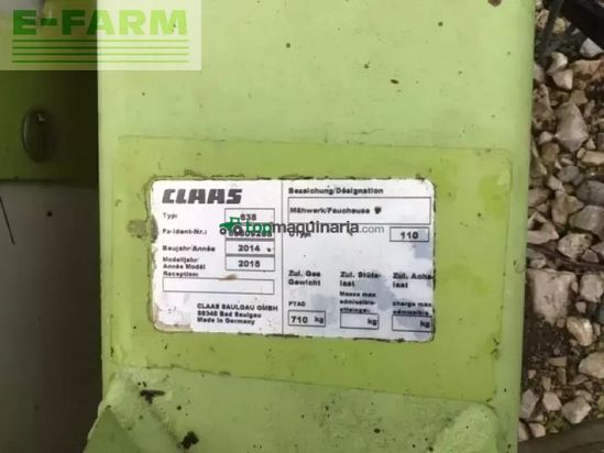 Cortacésped manual - Claas - disco 3050