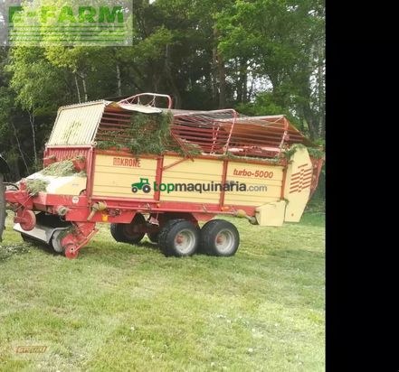 Remolqu agrícola - Krone - turbo 5000