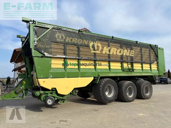 Remolqu agrícola - Krone - zx 560 gd tridem mit dosierwalzen