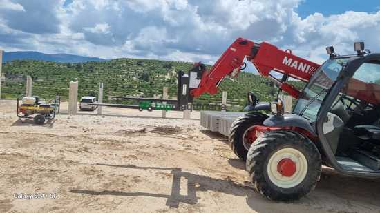 Porta palets para tractor y telescópica