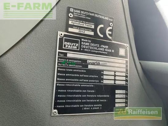 Tractor agrícola - Deutz-Fahr - agrotron ttv430