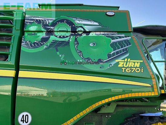 Cosechadora de Cereal - John Deere - t670