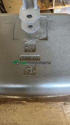 CONTRAPESA TRIPUNTAL DE HORMIGÓN 1.400 KG