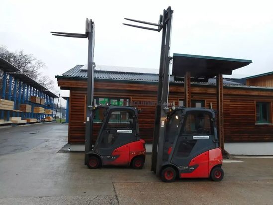 Elevadora - Linde - h16d-01evo triplex 4,62m + ss + kabine