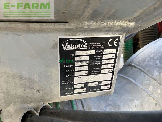 Cuba de purin - Vakutec - va-t 9500