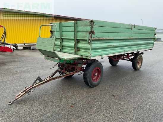 Remolqu agrícola - Brantner - Zweiachs Anhänger 4500x1850x950