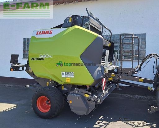 Empacadora gigant - Claas - variant 580 rc pro