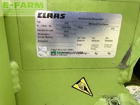 Cortacésped manual - Claas - disco 3200 c contour
