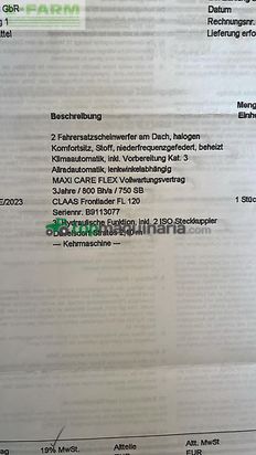 Tractor agrícola - Claas - arion 470 cis+