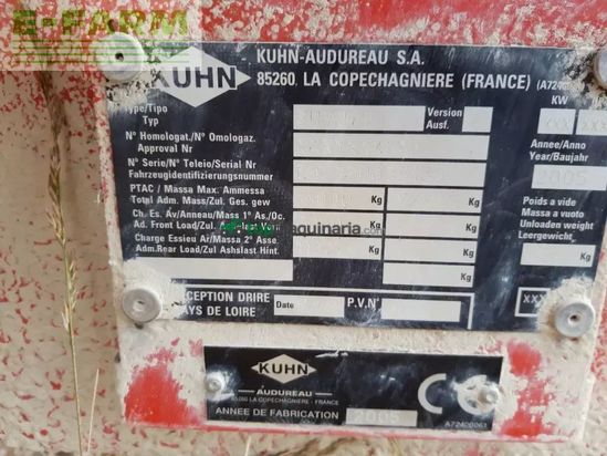 Remolqu esparcidor - Kuhn - euromix 1 - 1670