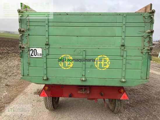 Remolqu agrícola -  - 2 seitenkipper druckluft 5*2m