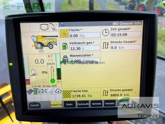 Cosechadora de Cereal - New Holland - cx 8.80 raupe