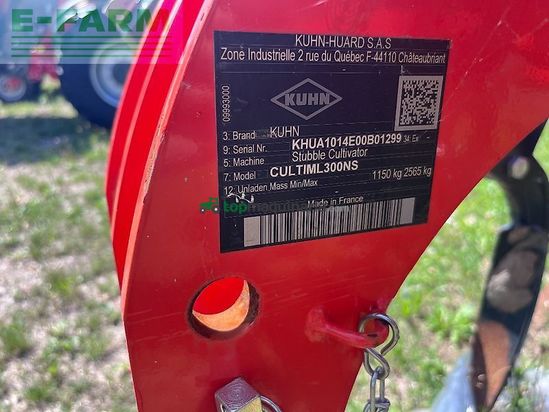 Cultivador - Kuhn - cultimer l300 ns