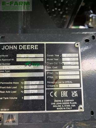 Atomizador - John Deere - 340m
