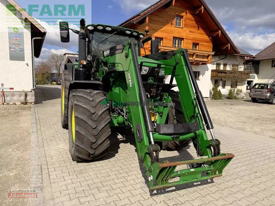 Tractor agrícola - John Deere - 6215 r mit frontlader