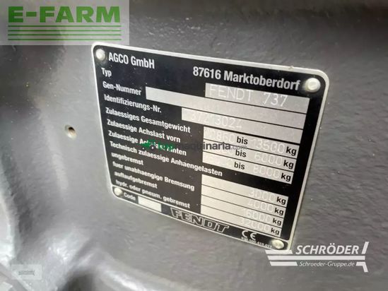Tractor agrícola - Fendt - 724 vario scr profi Profi