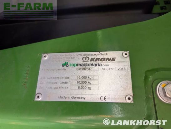 Cortacésped manual - Krone - big m 450 cv