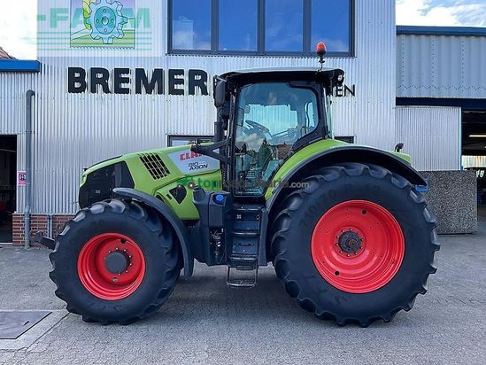 Tractor agrícola - Claas - axion 810 trimble ptg-regelanlage