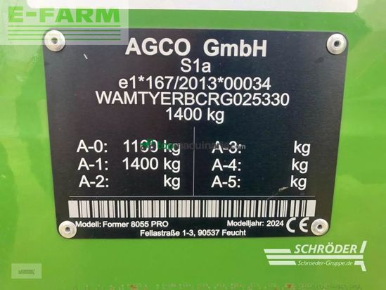 Rastrillo - Fendt - former 8055 pro