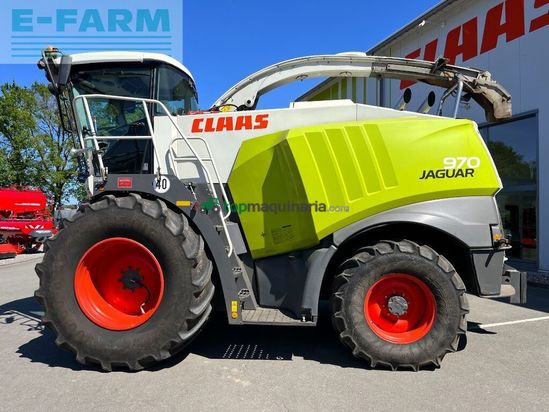 Cosechadora de Cereal - Claas - jaguar 970 (494), doppelmotor