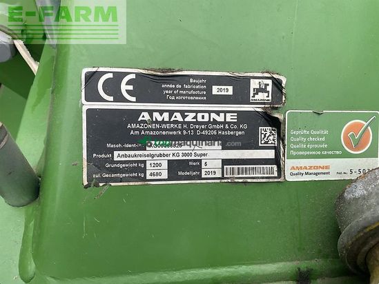 Grada rotativa - Amazone - kg 3000 super
