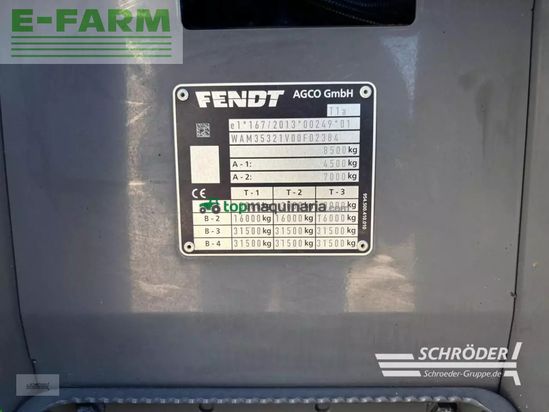 Tractor agrícola - Fendt - 313 gen4 profi plus | cargo 4x/75 | rtk