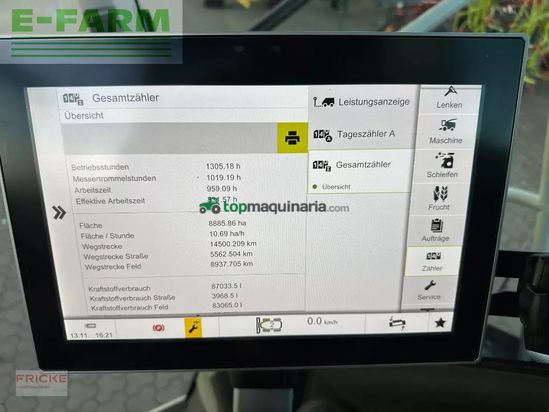 Cosechadora de Cereal - Claas - jaguar 960 allrad