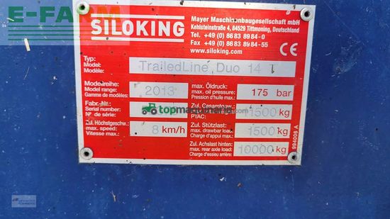 Remolqu esparcidor -  - trailedline duo 14t *bastelzwecke*