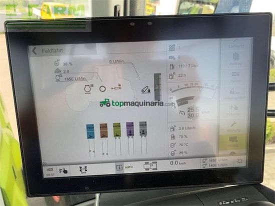 Tractor agrícola - Claas - axion 870, cmatic,3255h,gps s10 rtk, CMATIC