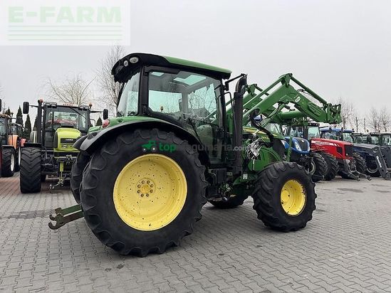 Tractor agrícola - John Deere - 6105r + jd h340