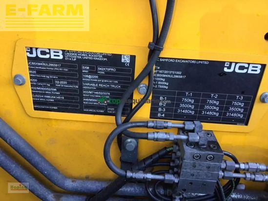 Telescopica - JCB - 542x70 agri pro