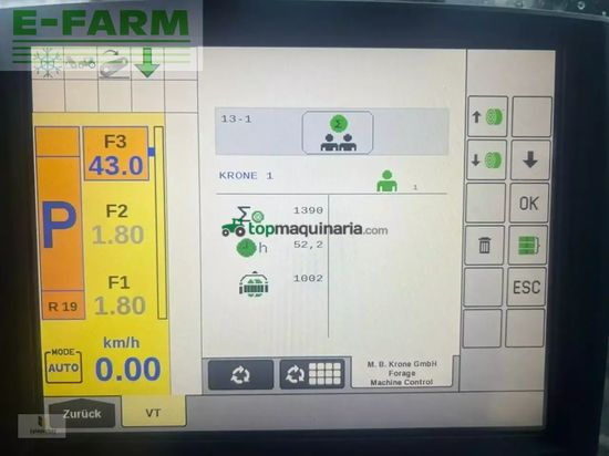 Empacadora gigant - Krone - comprima cf 155 xc plus