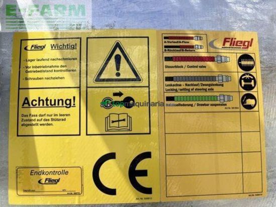 Cisterna - Fliegl - pfw 12000 + skate 150