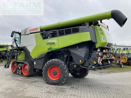 Cosechadora de Cereal - Claas - lexion 7600 terra trac