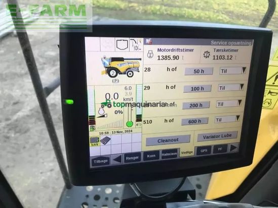 Cosechadora de Cereal - New Holland - cx 8.90 slh