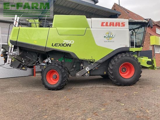 Cosechadora de Cereal - Claas - lexion 750 - v770 vario
