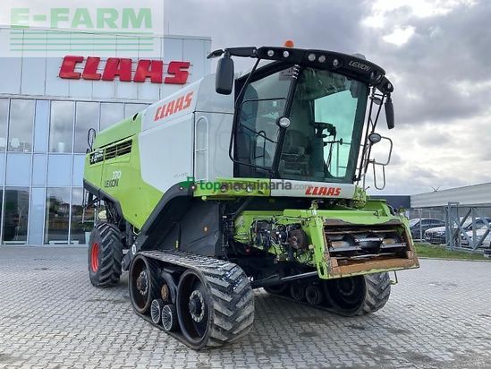 Cosechadora de Cereal - Claas - lexion 770 tt + v1200