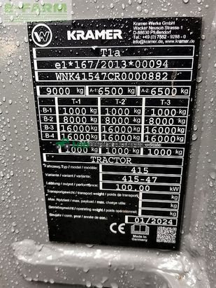 Telescopica - kramer - kt407