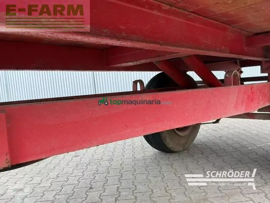Remolqu agrícola -  - miedema 1 achs anhänger