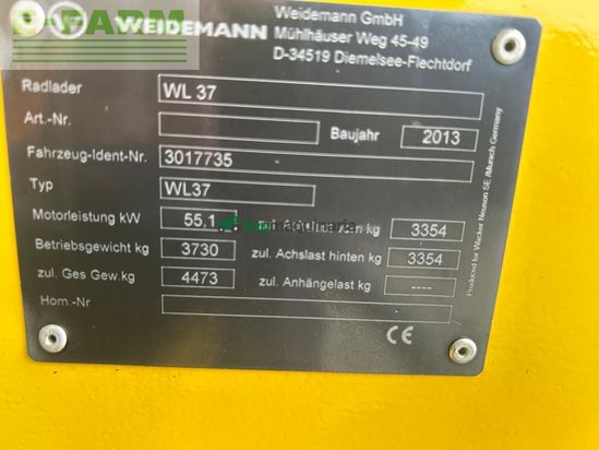Minicargadora - Wacker Neuson - wl 37
