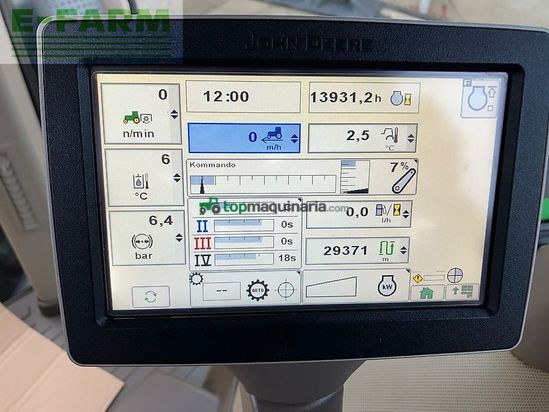 Tractor agrícola - John Deere - 8335r *powr shift 16/5* - motorprobleme
