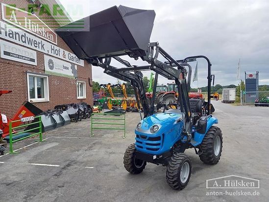 Tractor agrícola -  - kompakttraktor ls xj25 hst lifeline mit frontlader