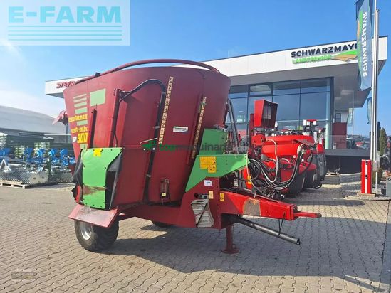 Remolqu esparcidor - Strautmann - verti-mix 900 mit gebläse