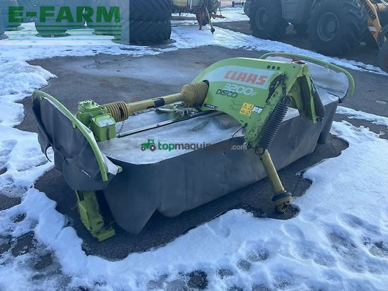 Cortacésped manual - Claas - disco 3200 f profil