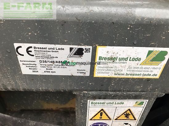 Minicargadora - Bressel und Lade - grüngutgabel