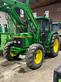 Tractor agrícola - John Deere - 6400 con pala