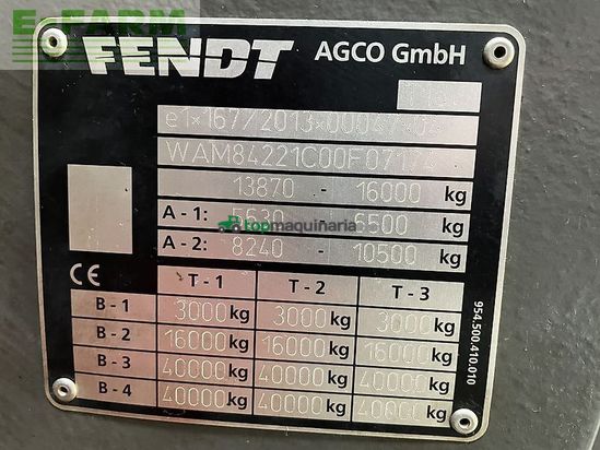 Tractor agrícola - Fendt - 828 s4 profiplus