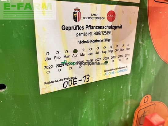 Atomizador - Amazone - uf 1201 + ft 1001 - 18 meter